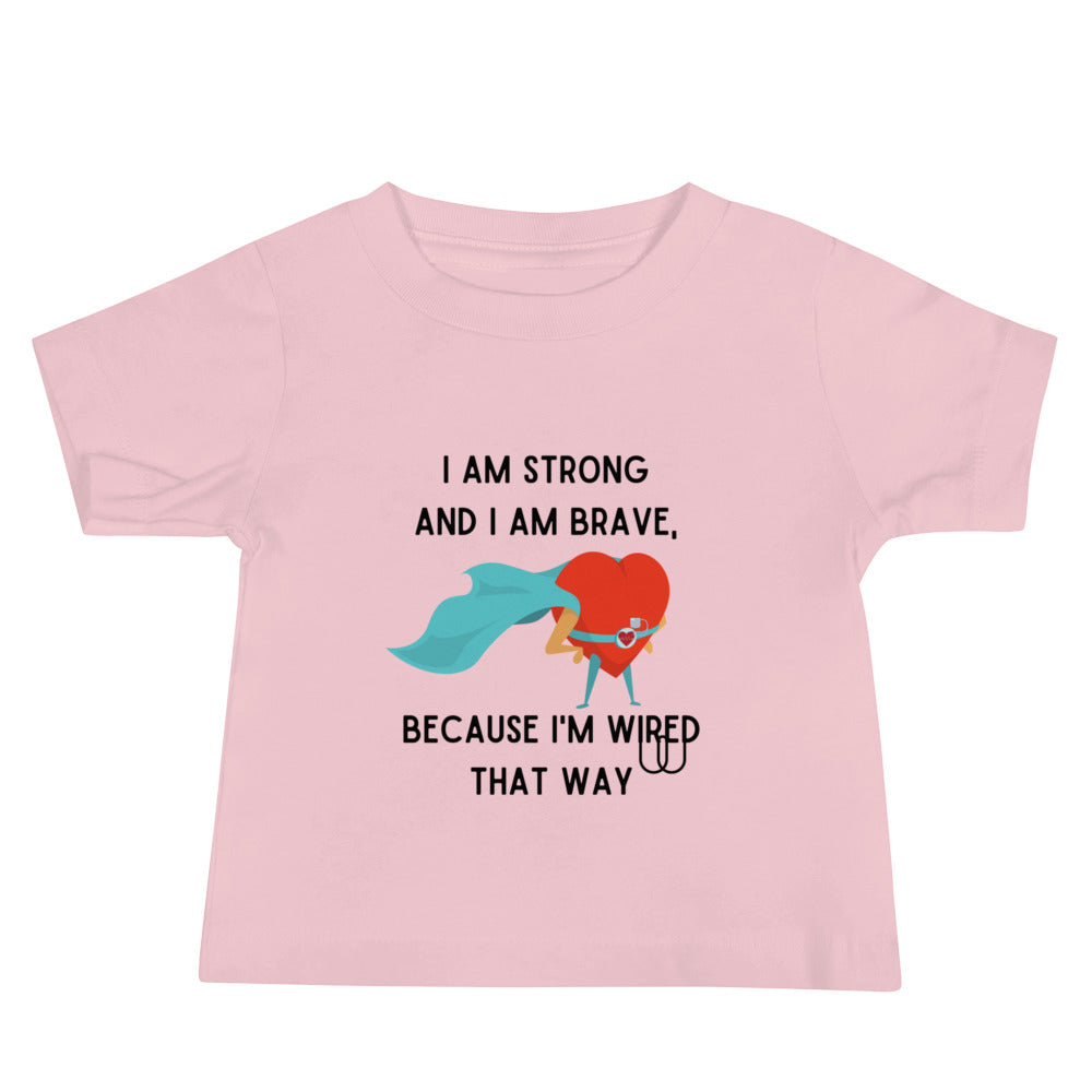 Strong and Brave - Baby - Jersey Short Sleeve Tee