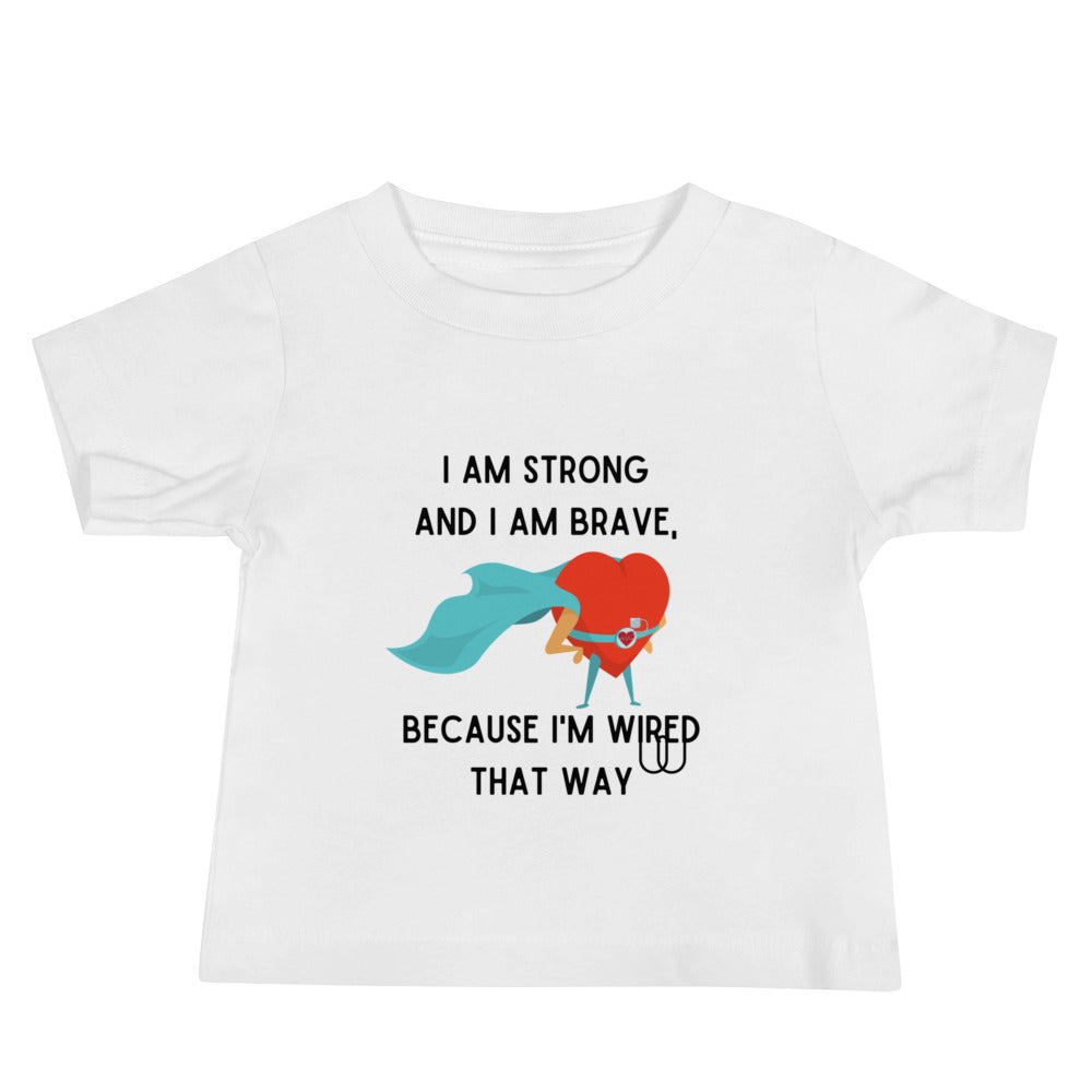 Strong and Brave - Baby - Jersey Short Sleeve Tee