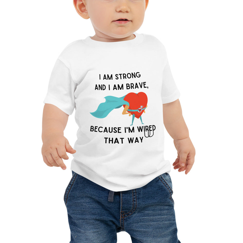 Strong and Brave - Baby - Jersey Short Sleeve Tee