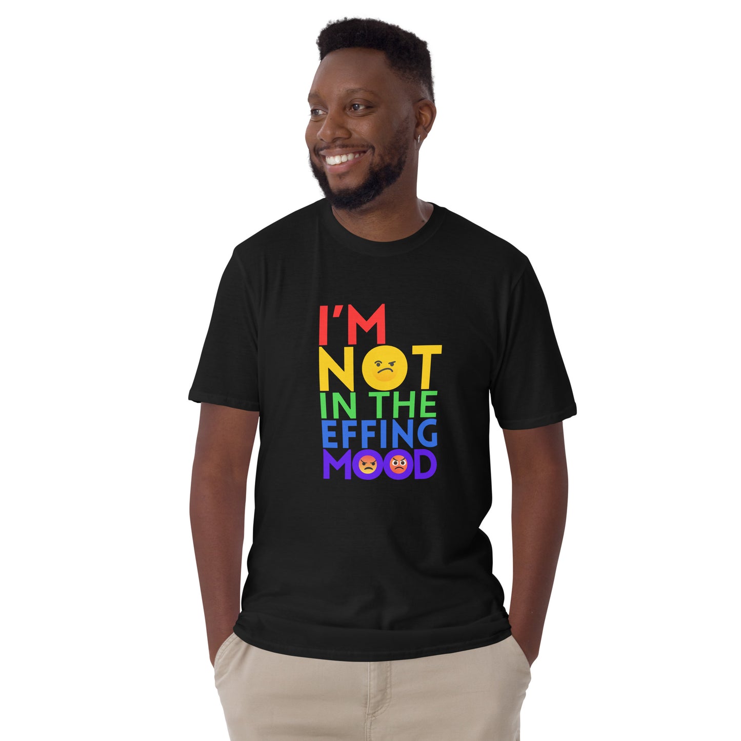 I'm Not in The Effing Mood - Nice Version - Short-Sleeve Unisex T-Shirt