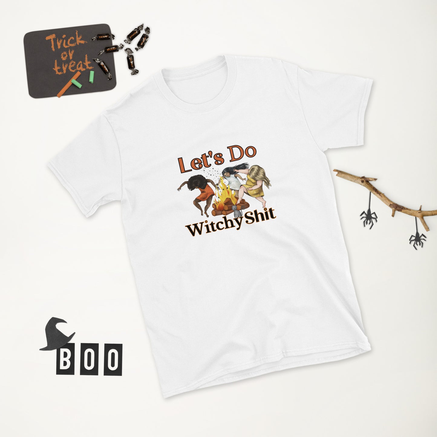 Let's Do Witchy Shit - Short-Sleeve Unisex T-Shirt
