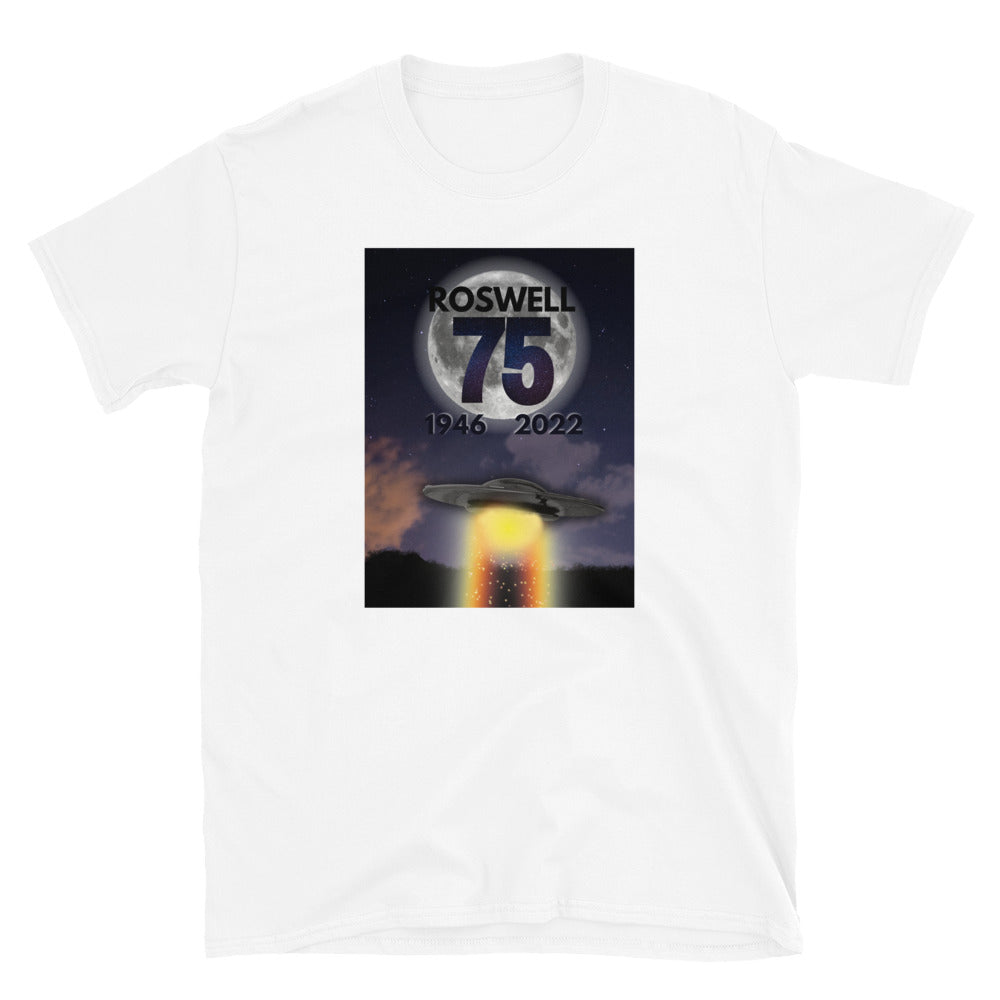 Roswell 75 Years - Short Sleeve Unisex T-Shirt