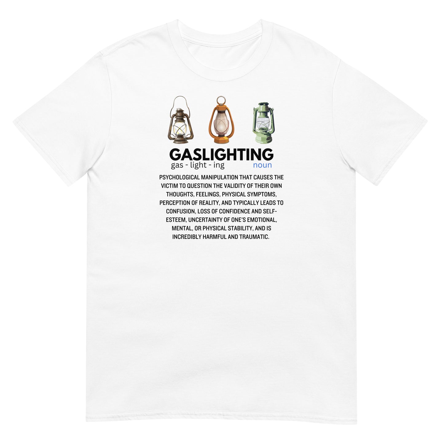 The Definition of Gaslighting - Short-Sleeve Unisex T-Shirt