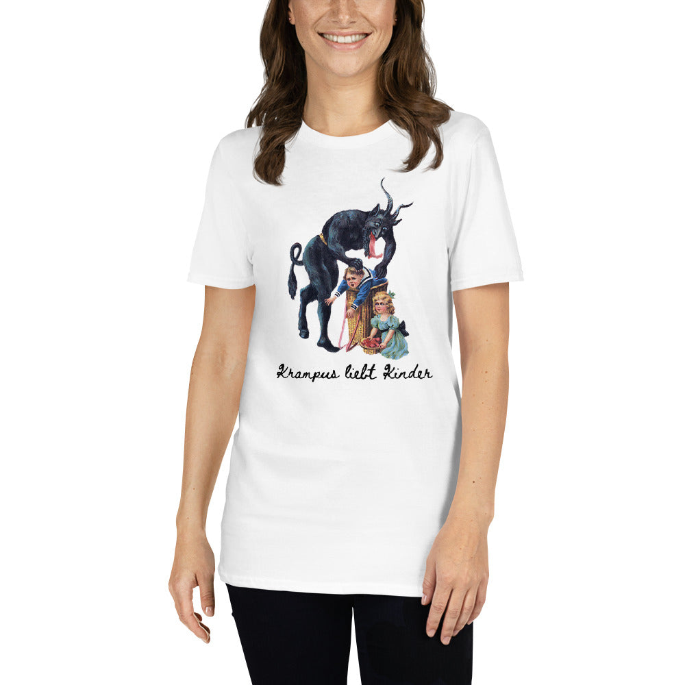 Krampus loves Kids - Short-Sleeve Unisex T-Shirt