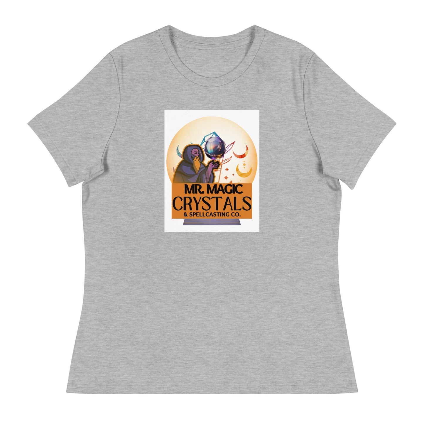 Mr. Magic Crystals and Spellcasting Co - Women's Cut T-Shirt
