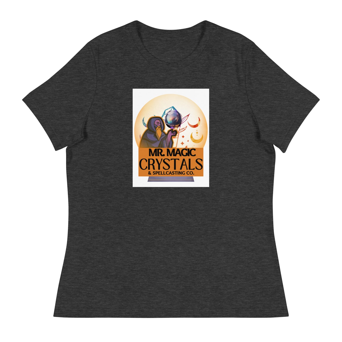 Mr. Magic Crystals and Spellcasting Co - Women's Cut T-Shirt
