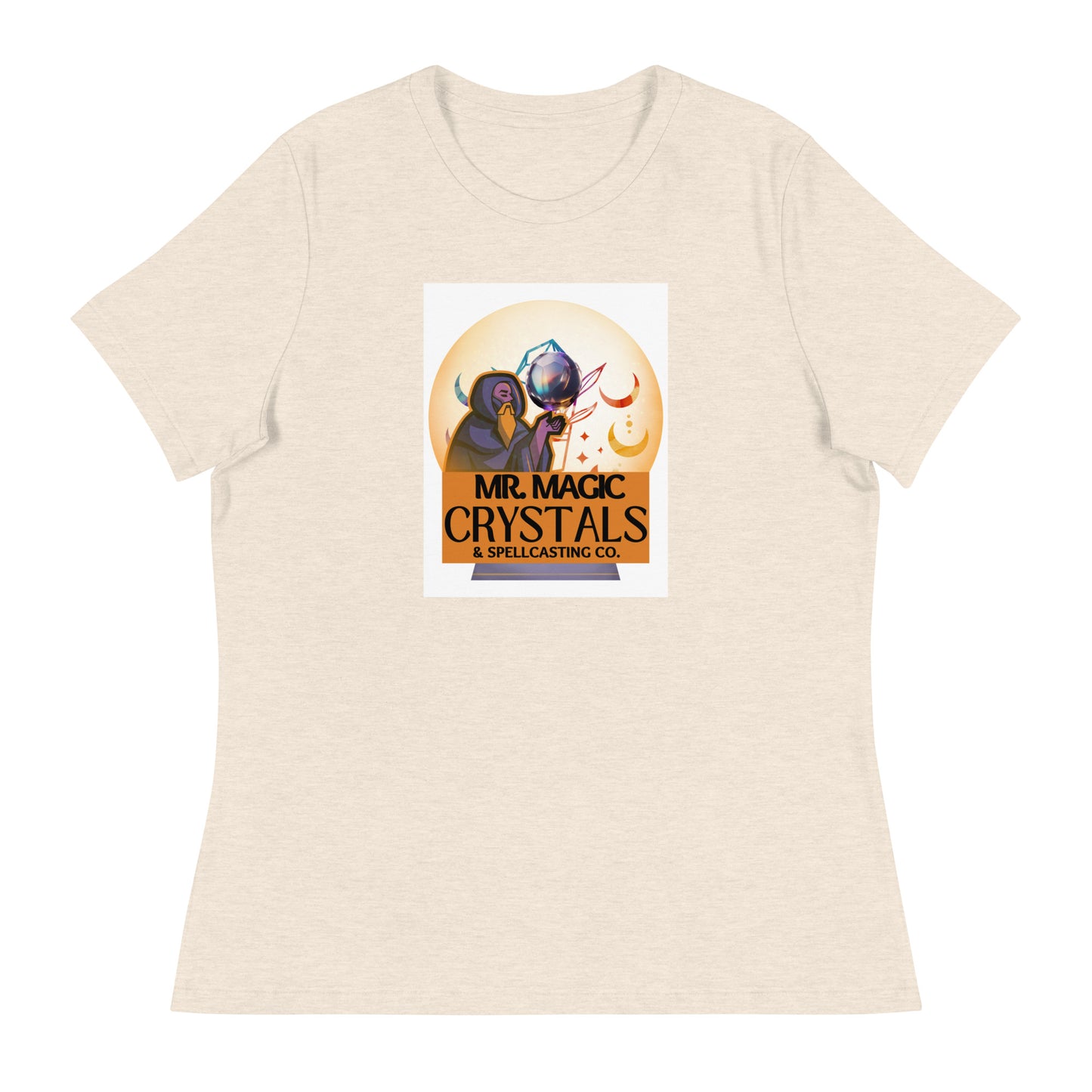 Mr. Magic Crystals and Spellcasting Co - Women's Cut T-Shirt