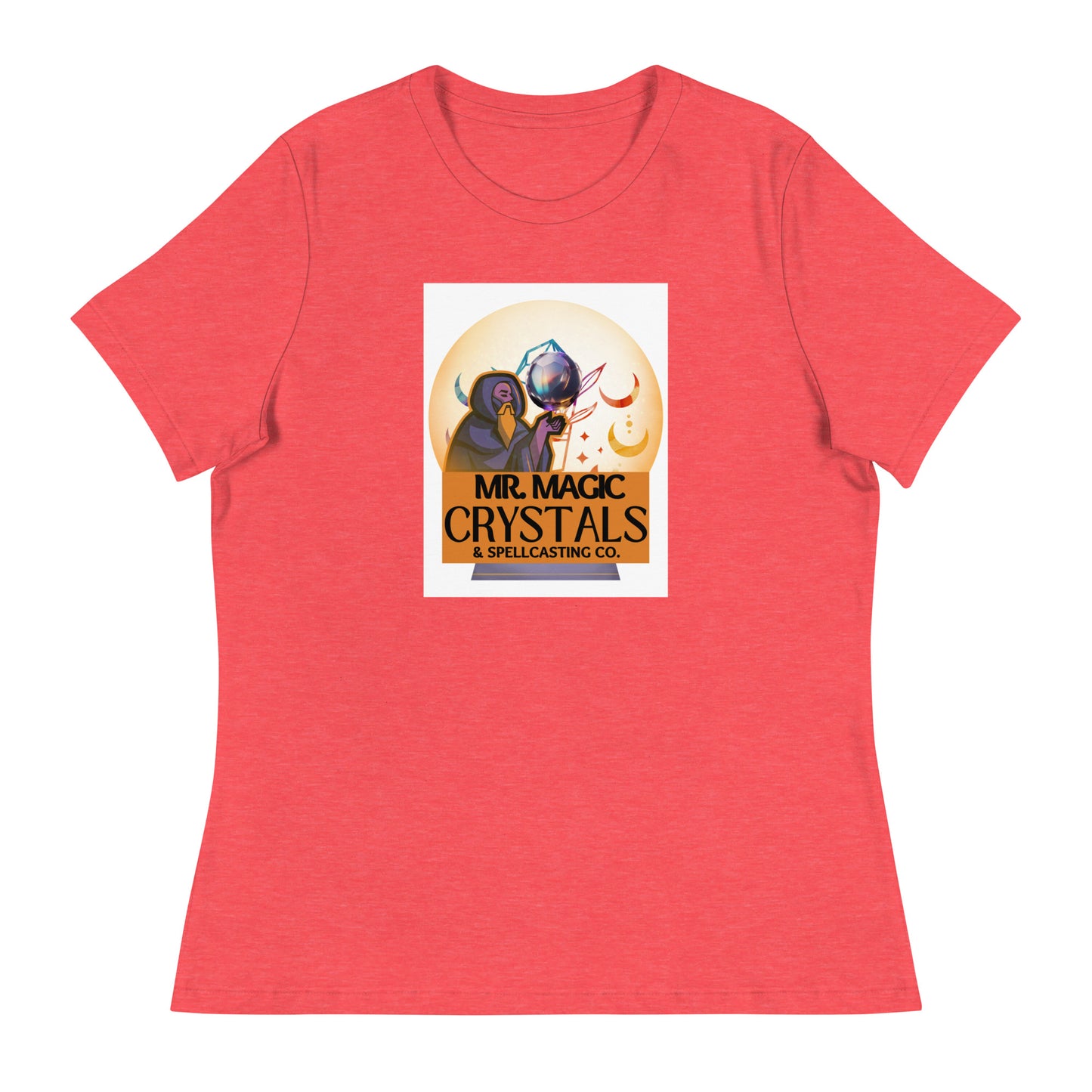 Mr. Magic Crystals and Spellcasting Co - Women's Cut T-Shirt