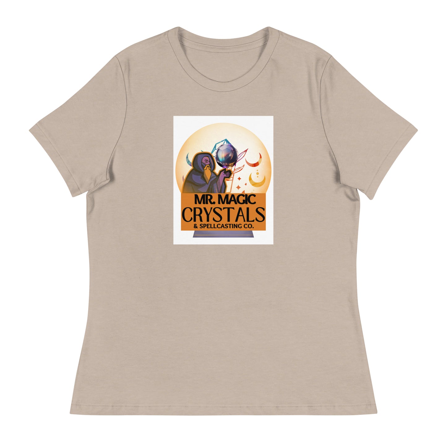 Mr. Magic Crystals and Spellcasting Co - Women's Cut T-Shirt