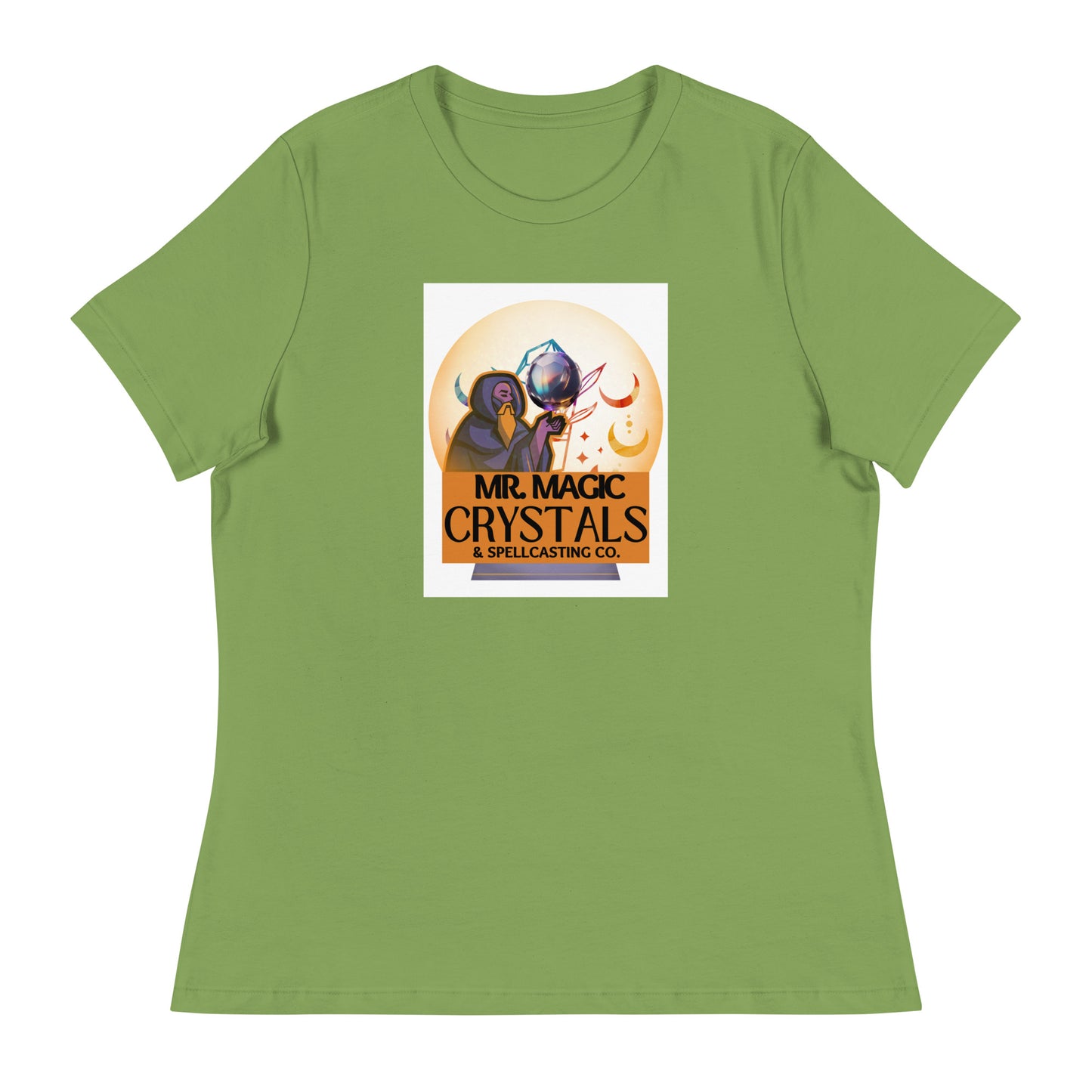 Mr. Magic Crystals and Spellcasting Co - Women's Cut T-Shirt