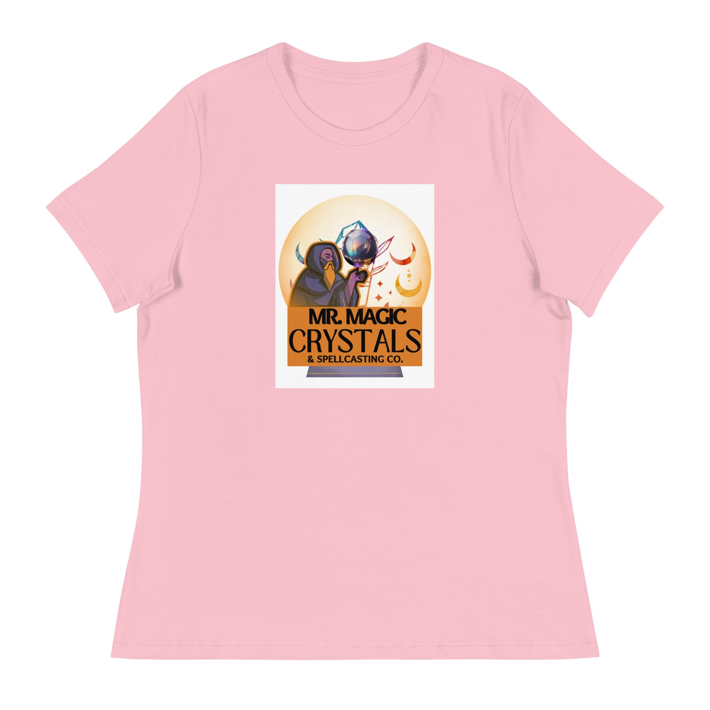 Mr. Magic Crystals and Spellcasting Co - Women's Cut T-Shirt