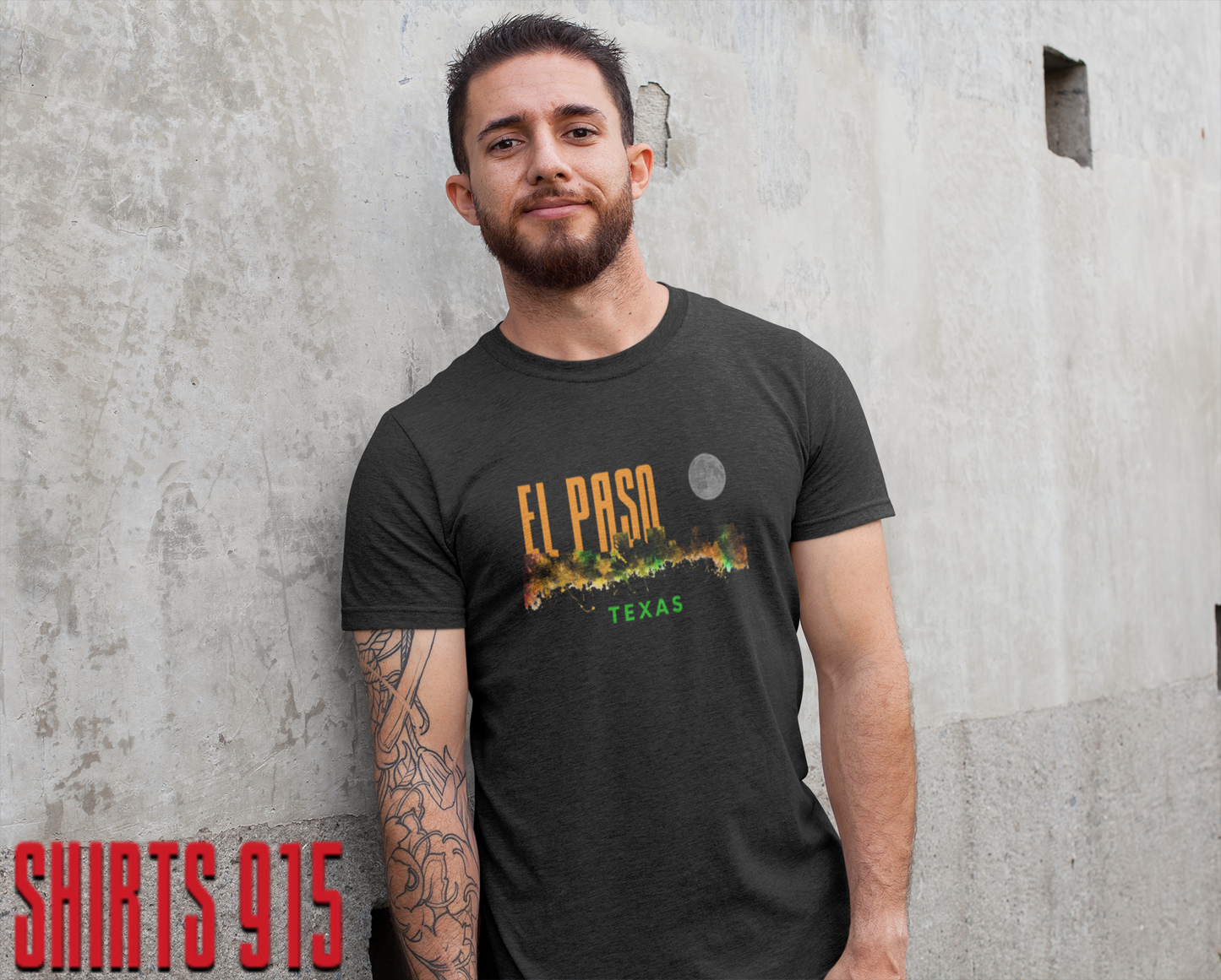 El Paso Texas Black T-Shirt