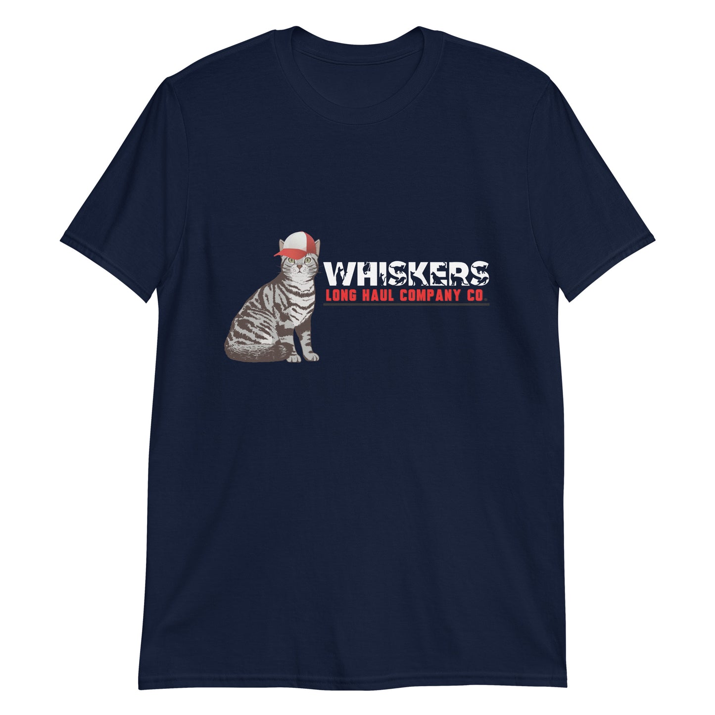 Whiskers - Long Haul Company Co - Dark Version T-Shirt
